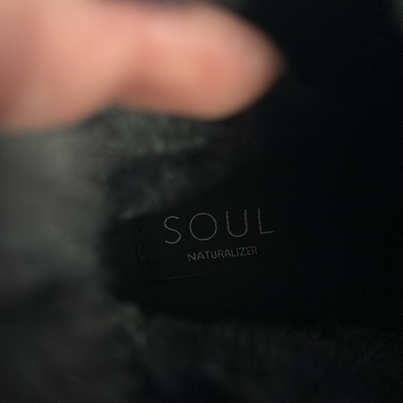 Wedges with fur trim - Picture 5 of 6